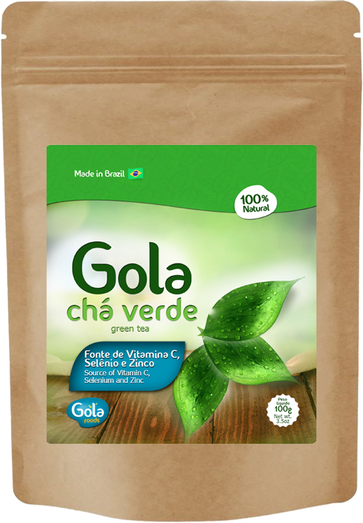 GREEN TEA 100g(3.5oz) - GOLA CHA VERDE