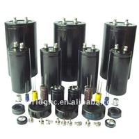 Screw electrolytic capacitor bipolar type