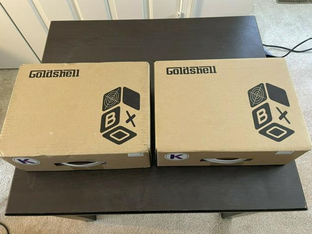 Goldshell KD-BOX 1600GH/S(with psu)BOX& KDA Mining Machine Low noise Small & simple Home Mining