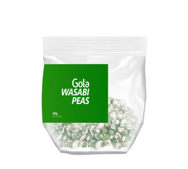 Wasabi Peas 75g(2.6oz) - GOLA ERVILHA COM WASABI