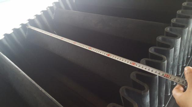 side wall conveyor rubber belt