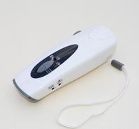 GR-287C Crank dynamo torch with alarm/charger