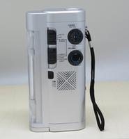 GR-289 Crank Flashlight with Radio&Charger for Cellphone