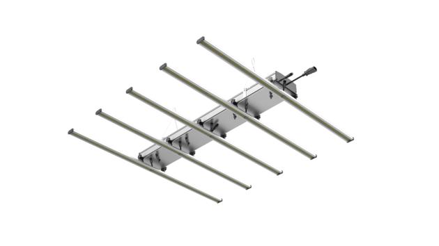 330w led spider grow light for vertical farming