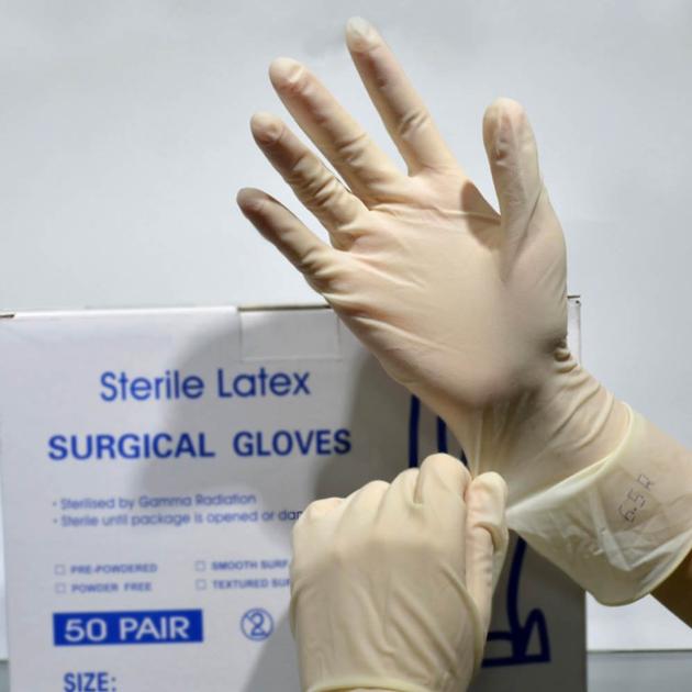 Hospital Grade Latex Gloves