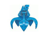 hydraulic orange peel grab