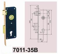 Painted Door Lock Body