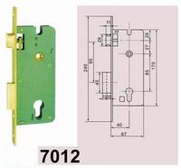 Iron Door Lock Body