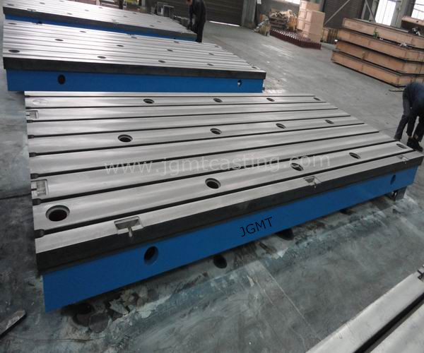 Casting Iron T-slots Floor Plates