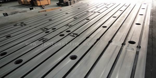 Cast Iron T Slotted Floor Plates