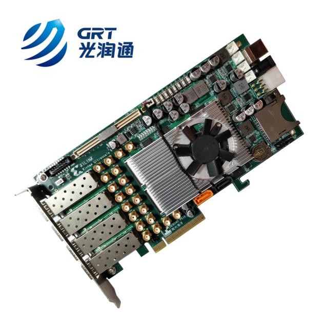 PCIE 3.0*8 FPGA development board Xilinx chip DDR4 2GB
