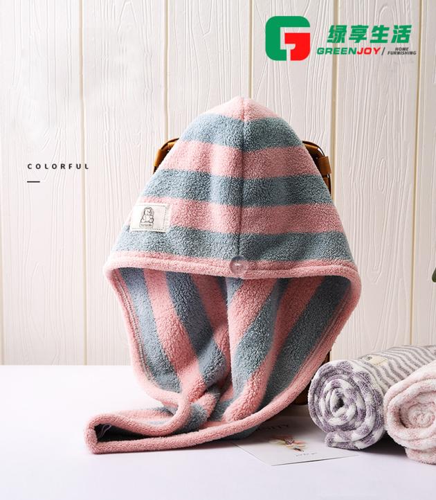 Sell quick dry hair towel wrap microfiber hair towel turban cotton hair band