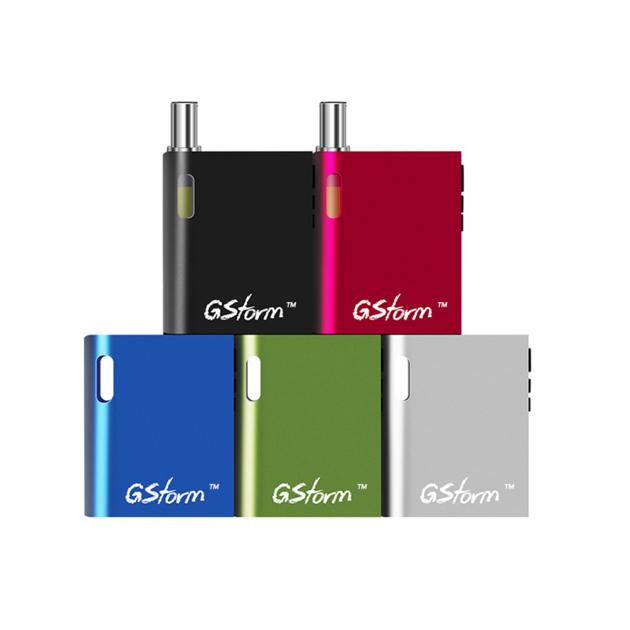 Revolutionary 316L Ss Coil Cbd Vape Pen Cartridge Adjustable Wattage Magnetic Style Gstorm Oil Vapor