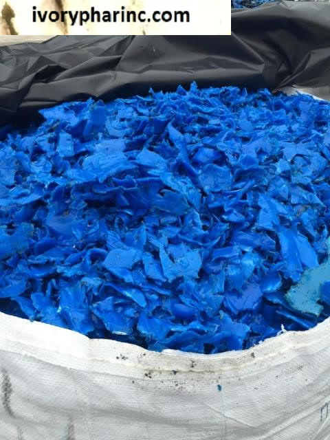 Plastic HDPE Drum Bale Scrap For