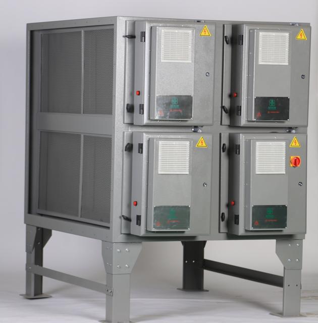 Industrial VOCs & Fume ESP Filtration Equipment