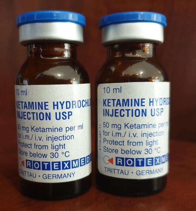 Anesket 1000mg 10ml And Ketamine