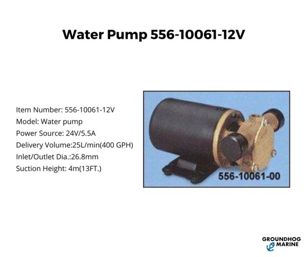 Water Pump 556-10061-12V