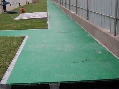 Covered Fiberglass Grating