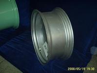 24'xW10 farming steel wheel