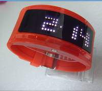 Led watch with 125 lights