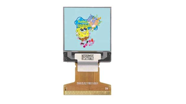 0.96 inch 64128 Passive Matrix Blue Background and White Letters Monochrome OLED