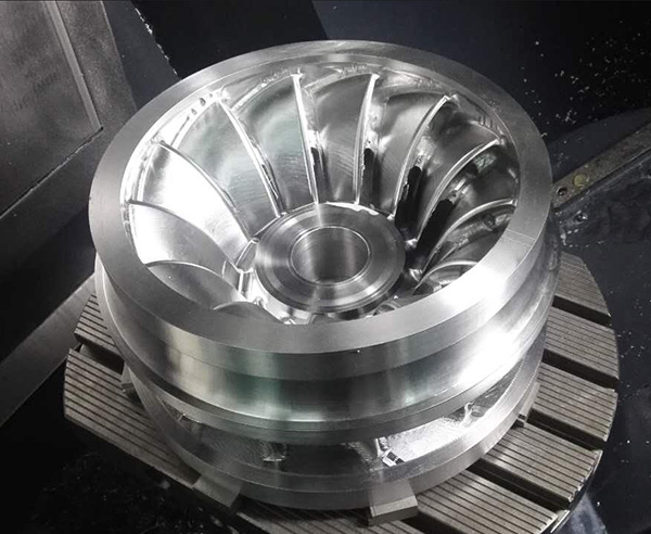 CNC Machined Francis Runner, Francis Runner Band Heat Treatment For Sale