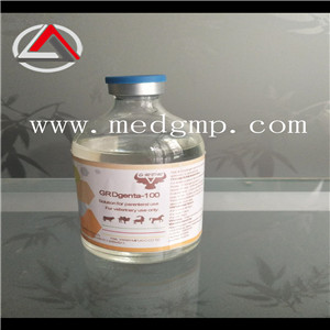 Gentamycin sulphate injection of GMP Pharmaceutical Antibiotic Veterinary medicine