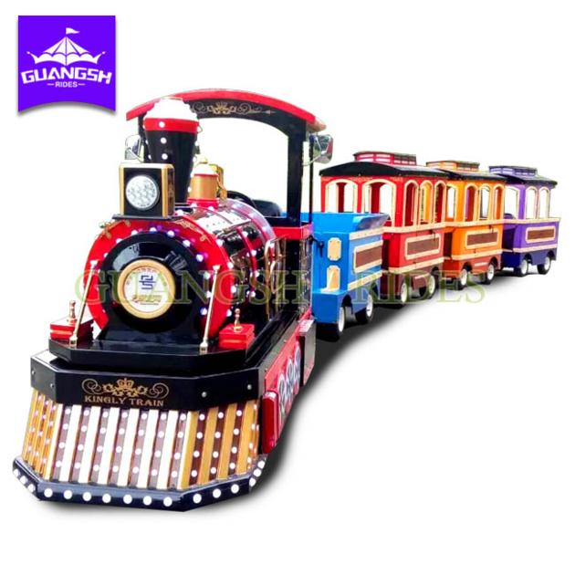 Outdoor Trackless Train LED Light Electric