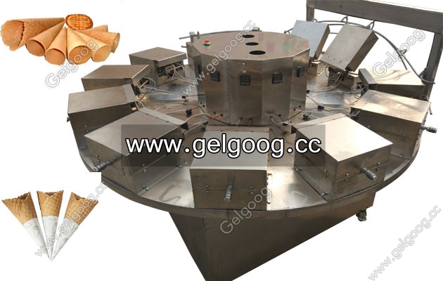high quality rolled sugar cone machine with best price in china