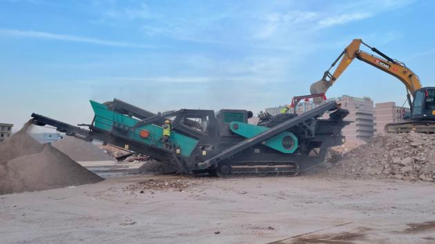 SBJ Impact Mobile Crushing Station