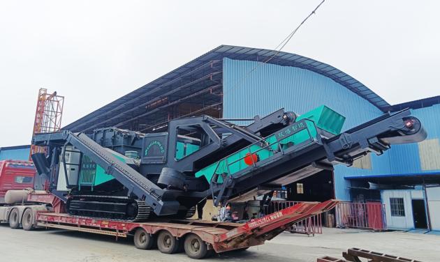 SBC Mobile Hammer Crushing Plant