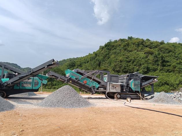 SBC Mobile Hammer Crushing Plant