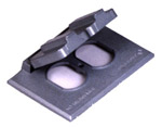 1-gang weatherproof device covers(die cast zinc)
