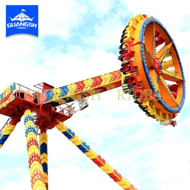 Amusement Park Exciting Rides Super Thrilling