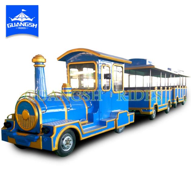 Outdoor Trackless Train Amusement Park Rides