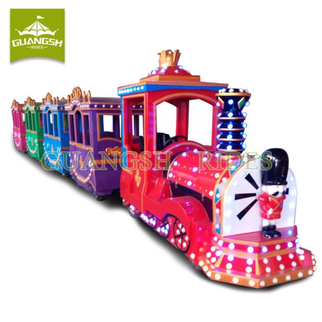 Outdoor Trackless Train LED Light Electric