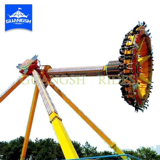 Amusement Park Exciting Rides Super Thrilling