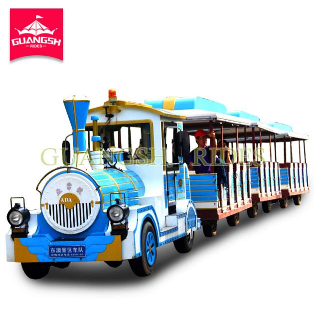 Outdoor Trackless Train Amusement Park Rides