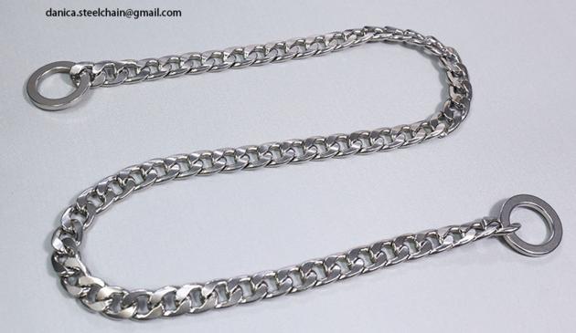 choke chain for dog, dog chain collar, 