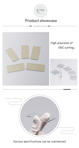 50pcs Lab Transparent Indium Tin Oxide