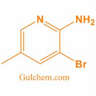 2-Amino-3-bromo-5-methylpyridine, 17282-00-7