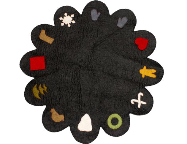 Felt Ball Mat Rug