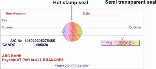 Holographic Hot Stamp foils