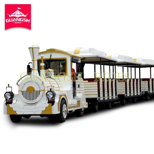 Outdoor Trackless Train Amusement Park Rides Sightseeing Tourist Train On Sale 