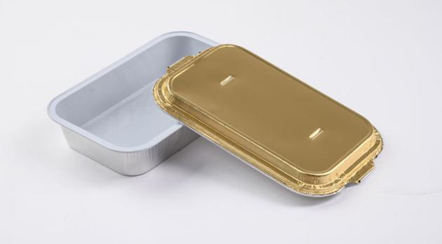 Airline Use Disposable Aluminum Foil Container/Aluminum Foil Tray with Lid
