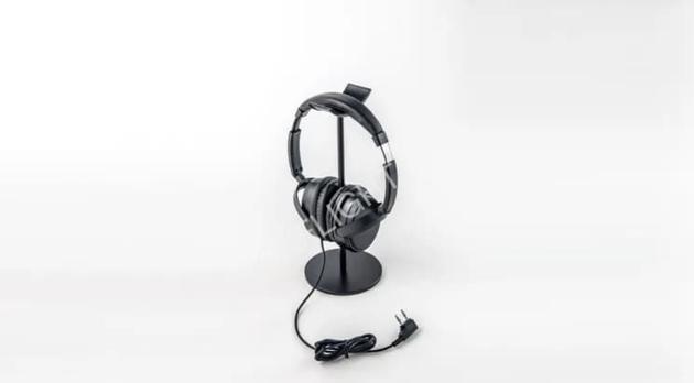 Double Pin Wired Mobile Phone Plastic Airline Headset