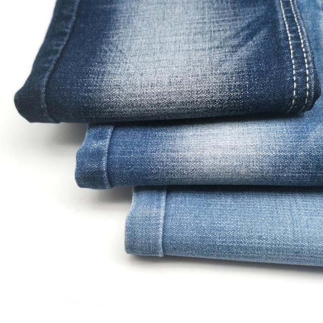 AUFAR 10.8oz OE blue jacquard 100% cotton denim fabric G33B662