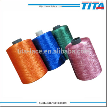 Polyester vivid color embroidery thread from Hangzhou