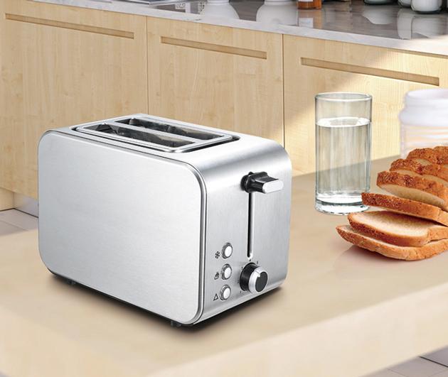 Toaster 4 Slices Stainless Steel Extra