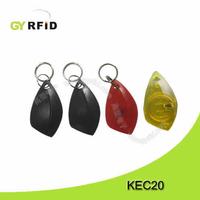 PC Key Tags with EM4200, T5577, Mifare 1K, Mifare Desfire chips for door lock system KEC47 (GYRFID)